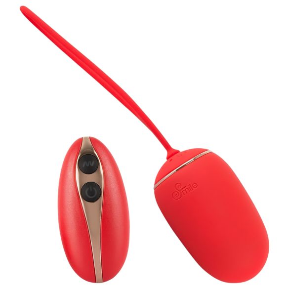 SMILE Love Ball - ou vibratoare radio cu acumulator (roșu)
