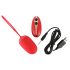 SMILE Love Ball - ou vibratoare radio cu acumulator (roșu)