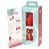 SMILE Love Ball - ou vibratoare radio cu acumulator (roșu)