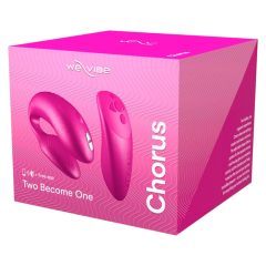   We-Vibe Chorus - vibrator pentru cupluri inteligent și reîncărcabil (roz)