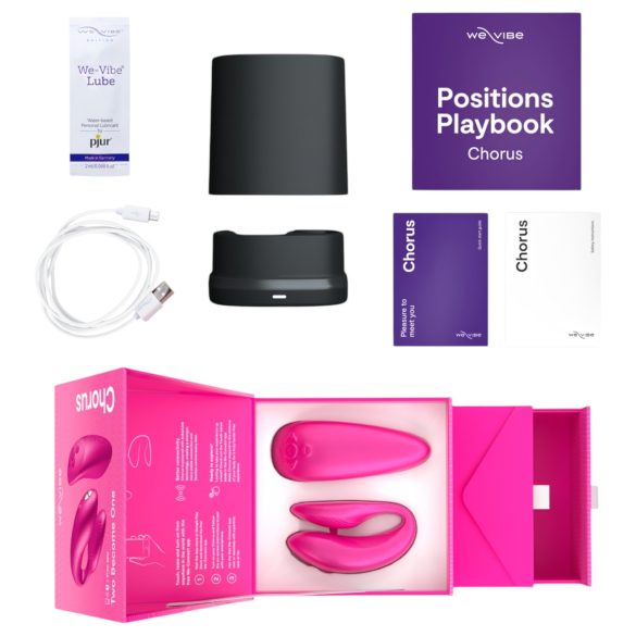We-Vibe Chorus - vibrator inteligent pentru cupluri (roz)