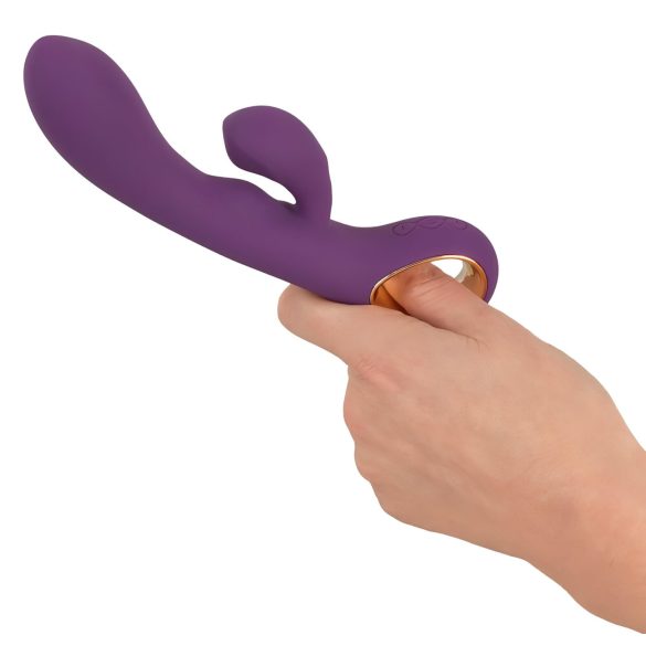 You2Toys - Vibrator tip iepuraș - stimulare clitoris - reîncărcabil, mov