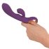 You2Toys - Vibrator tip iepuraș - stimulare clitoris - reîncărcabil, mov