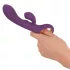 You2Toys - Vibrator tip iepuraș - stimulare clitoris - reîncărcabil, mov