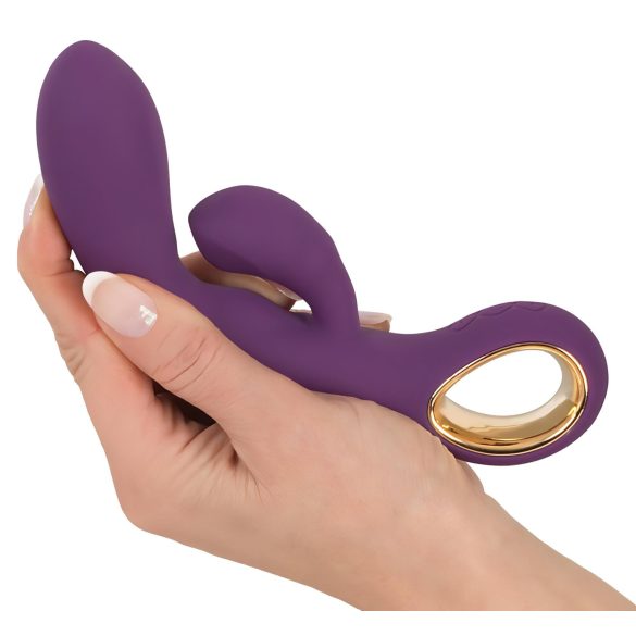 You2Toys - Vibrator tip iepuraș - stimulare clitoris - reîncărcabil, mov