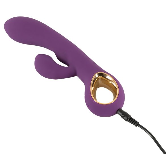 You2Toys - Vibrator tip iepuraș - stimulare clitoris - reîncărcabil, mov