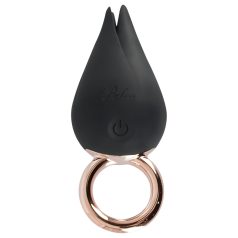 Belou - vibrator clitoral reîncărcabil, waterproof - negru