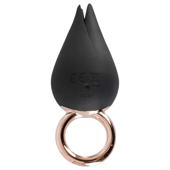 Belou - vibrator clitoral reîncărcabil, waterproof - negru