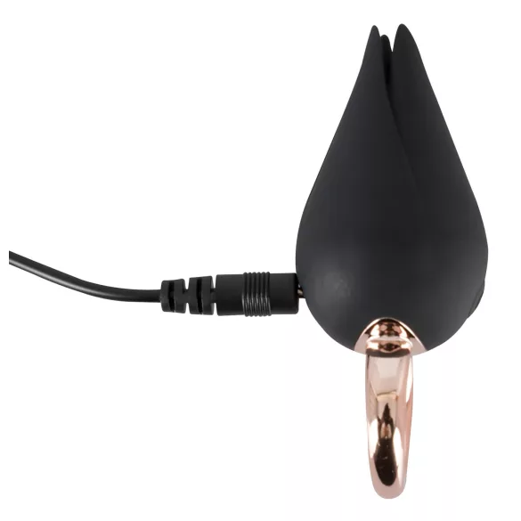 Belou - vibrator clitoral reîncărcabil, waterproof - negru