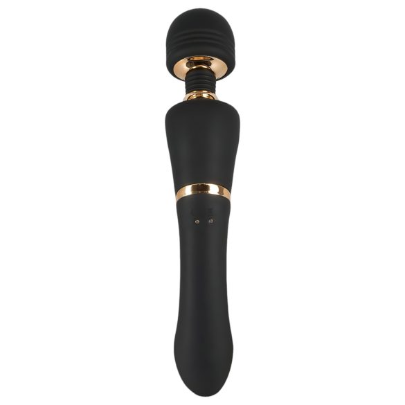Cleopatra Wand - vibrator masaj reîncărcabil impermeabil negru