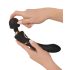Cleopatra Wand - vibrator impermeabil, reîncărcabil (negru)