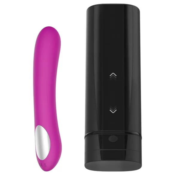 Kiiroo Onyx+ și Pearl 2 - set pentru cupluri - masturbator și vibrator