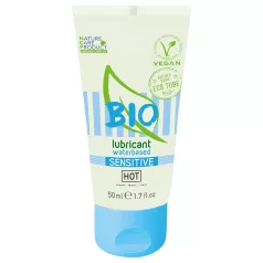   HOT - lubrifiant pe bază de apă vegan pentru piele sensibilă 50ml