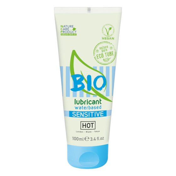 HOT Bio Sensibil - lubrifiant pe bază de apă vegan (100ml)