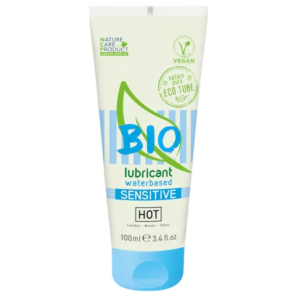 HOT Bio Sensitive - lubrifiant vegan pe bază de apă (100 ml)