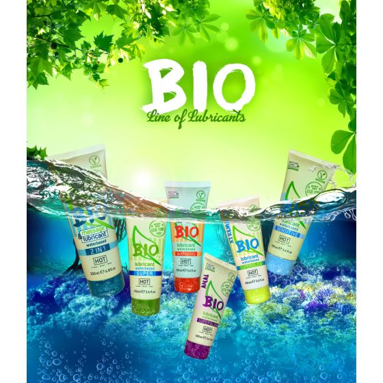 HOT Bio Super - lubrifiant pe bază de apă vegan (100ml)