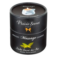Plaisirs Secrets Ylang Patchouli - lumânare de masaj (80ml)