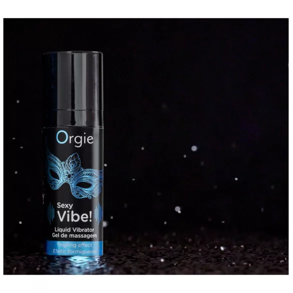 Orgie - gel vibrator lichid unisex - efect stimulare intensă - 15ml