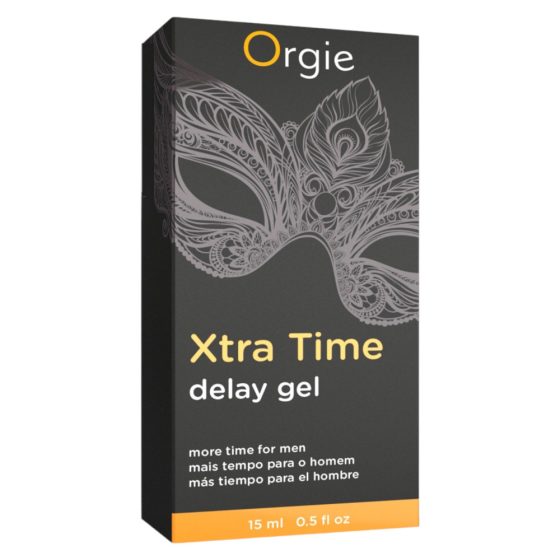 Orgie Xtra Time - Gel pentru întârzierea ejaculării pentru bărbați (15ml)