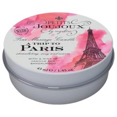   Petits Joujoux Paris - Lumânare de masaj - Vanilie și lemn de santal (43ml)