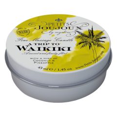   Petits Joujoux Waikiki - lumanare pentru masaj - cocos-ananas (43ml)