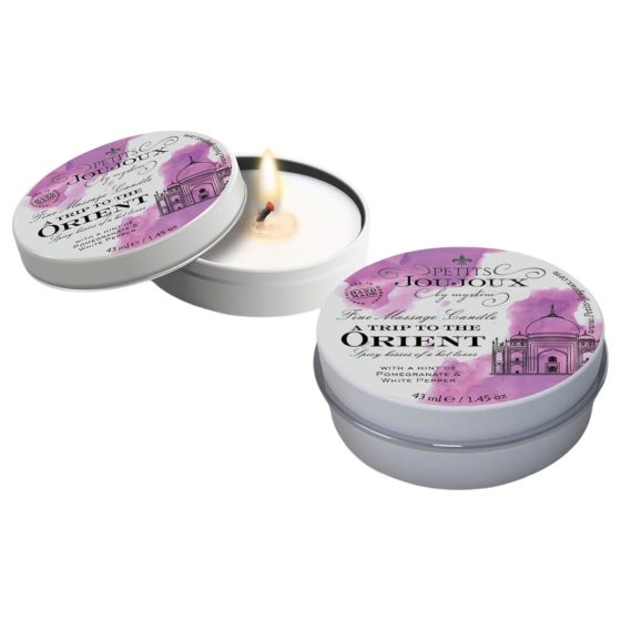 Petits Joujoux Orient - lumânare de masaj - rodii-piper alb (43ml)
