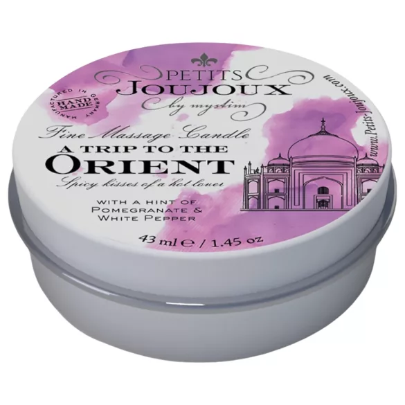 Petits Joujoux Orient - lumânare masaj 43ml - rodie și piper alb