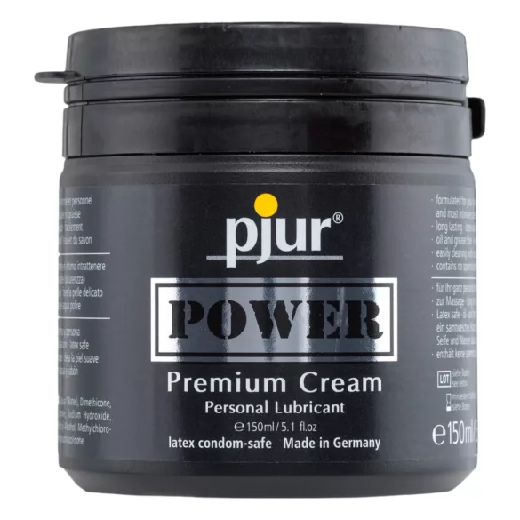 Pjur Power - cremă lubrifiantă premium pe bază de apă (150ml)