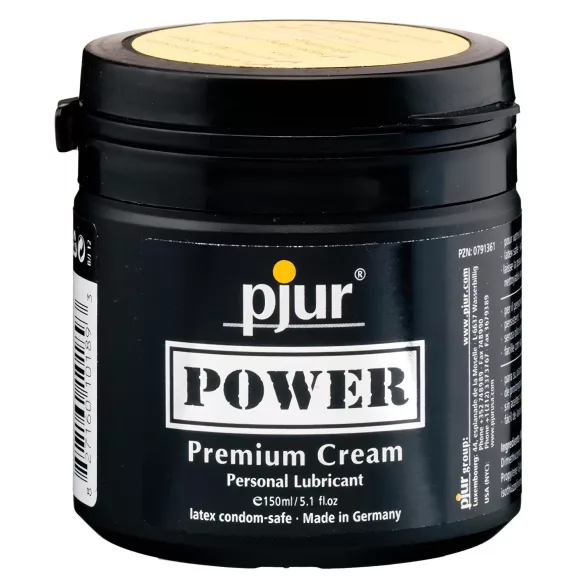 Pjur Power - cremă lubrifiantă premium pe bază de apă (150ml)