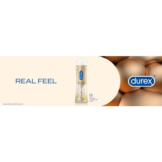 Durex Play Real Feel - lubrifiant pe bază de silicon (50ml)