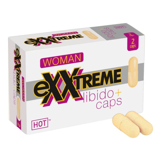 Capsule suplimentare pentru dieta Hot exxtreme Libido pentru femei (2 bucăți)
