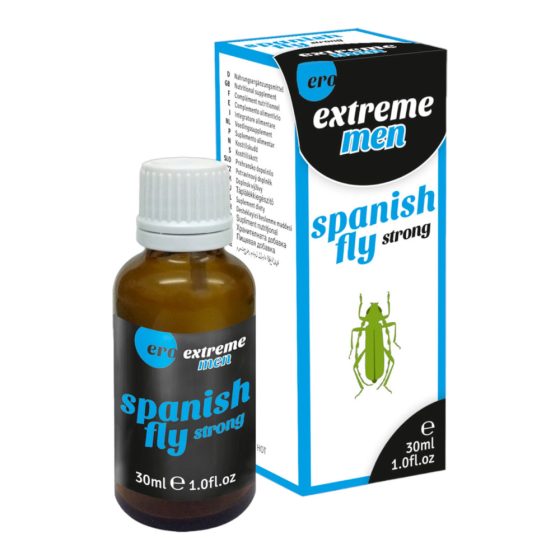 HOT Spanish fly Extreme - Supliment alimentar în picături pentru bărbați (30ml)