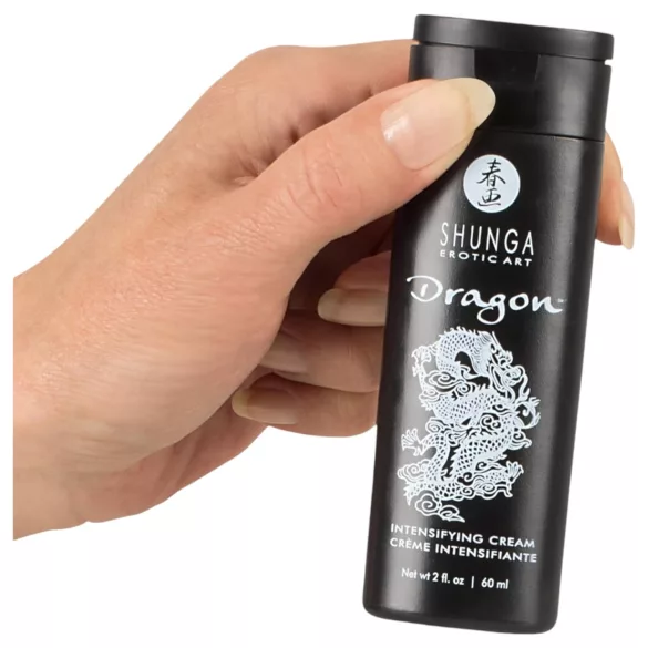 Shunga Dragon - cremă intimă pentru bărbați - efect de încălzire - 60ml