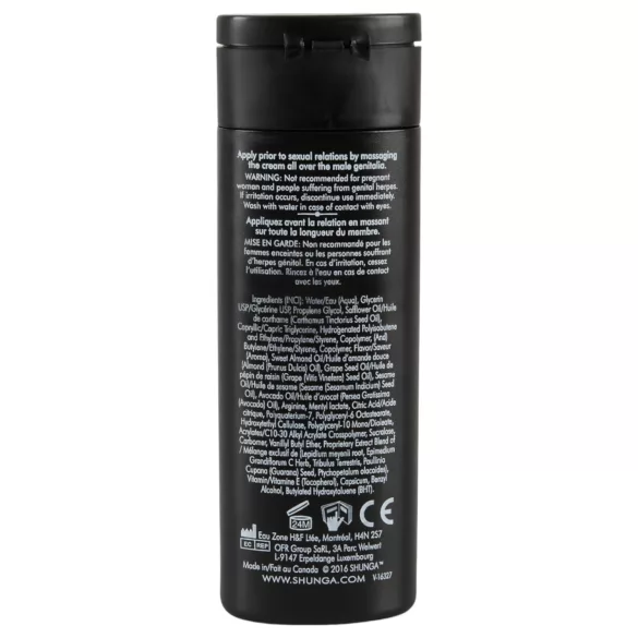 Shunga Dragon - cremă intimă pentru bărbați - efect de încălzire - 60ml