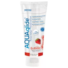 AQUAglide - lubrifiant pe bază de apă - căpșuni (100 ml)