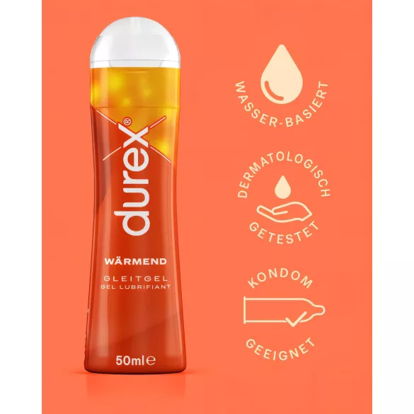 Durex - Lubrifiant cu efect de încălzire - 50ml