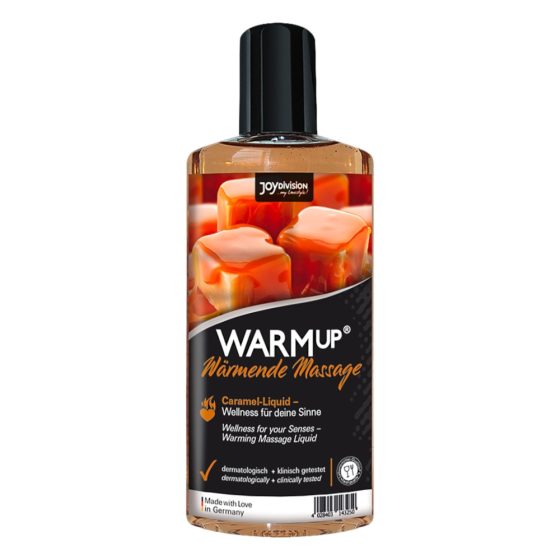 JoyDivision WARMup - ulei de masaj încălzitor - caramel (150ml)