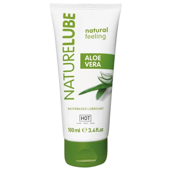 HOT NatureLube - lubrifiant pe bază de apă - aloe vera - 100ml
