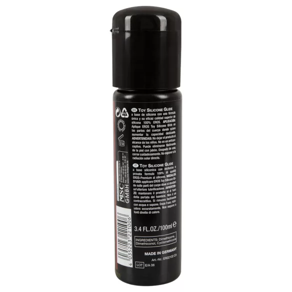 EROS - lubrifiant pe bază de silicon - pentru jucării sexuale - 100ml