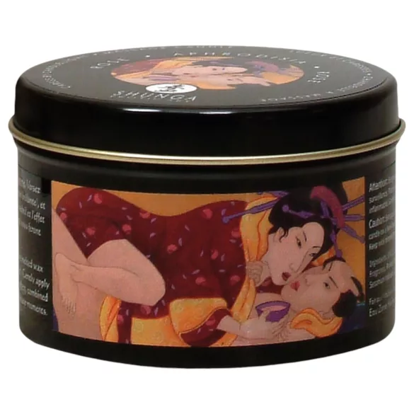 Shunga - lumânare de masaj afrodisiacă - aromă de trandafir - 170ml