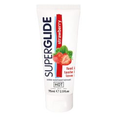 HOT Superglide Căpșună - lubrifiant comestibil (75ml)