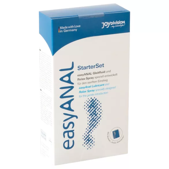 easyANAL - set îngrijire și lubrifiere anală - 2 bucăți