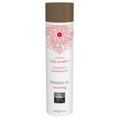   Shiatsu Warming - ulei de masaj încălzitor - coriandru santal 100ml