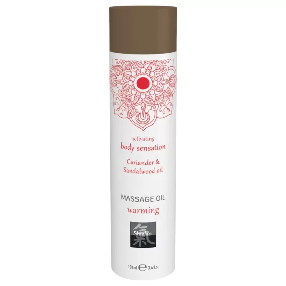 Shiatsu Warming - ulei de masaj încălzitor - coriandru santal 100ml