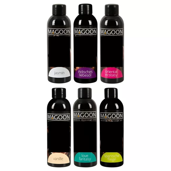 Magoon - set uleiuri de masaj - 6 bucăți x 100 ml