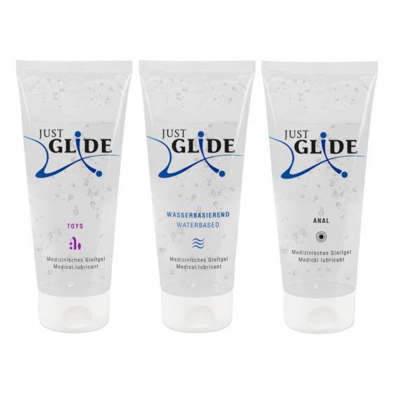 Set de lubrifiante Just Glide (3x200ml)