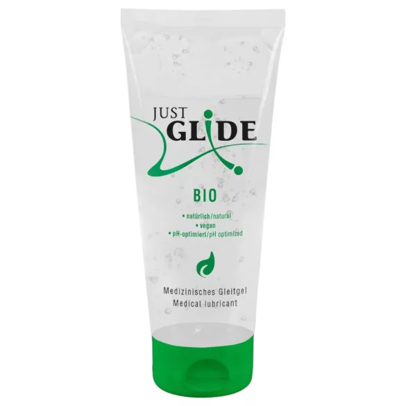 Just Glide Bio - lubrifiant vegan pe bază de apă (50 ml) - 200ml