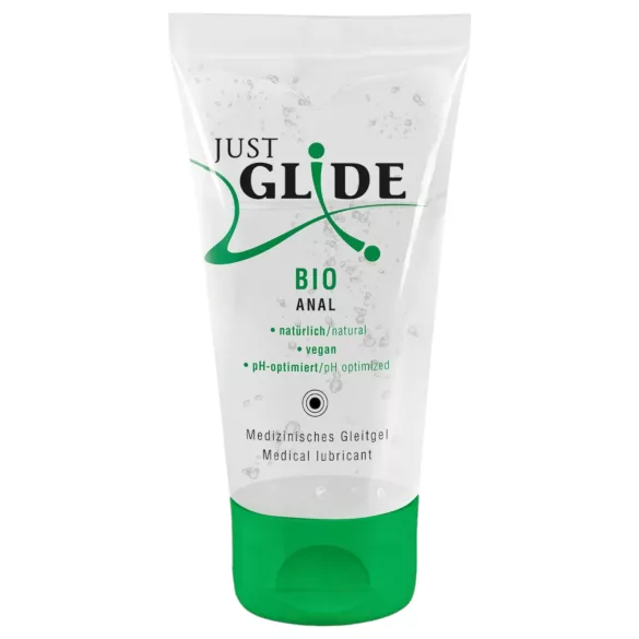 Just Glide - lubrifiant anal pe bază de apă vegan - 50ml