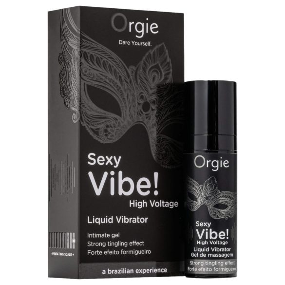 Orgie - gel vibrator unisex pentru stimulare intensă - 15ml
