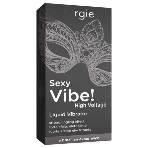 Orgie - gel vibrator unisex pentru stimulare intensă - 15ml